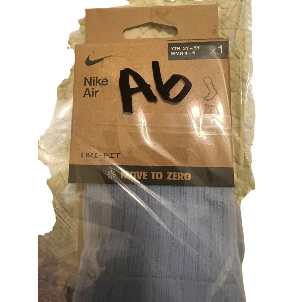 Nike ACG Socks Men M Blue New Crew Outdoor FB3341-412